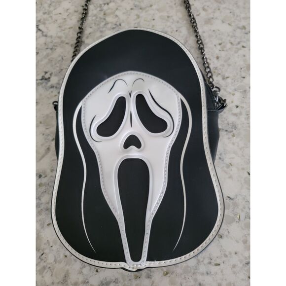 Ghostface Cross Body‎ Bag Halloween Horror Scream Purse Scary Movie 10"x6" - Picture 1 of 11